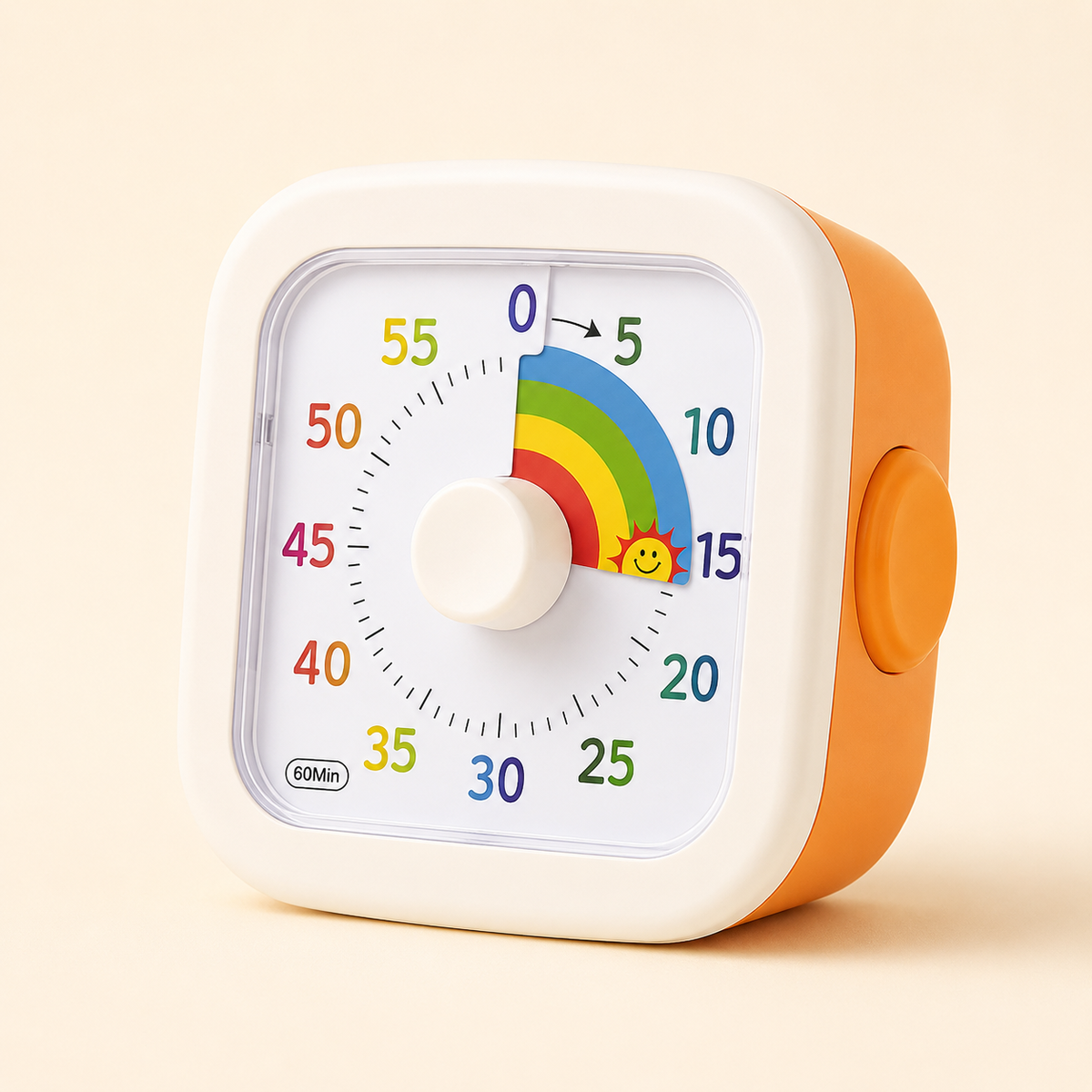 Timer Visuel Arc-en-Ciel pour Enfant (60 Min)