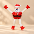 Pop Tubes "Magie de Noël" – Figurines Articulées à Ventouses