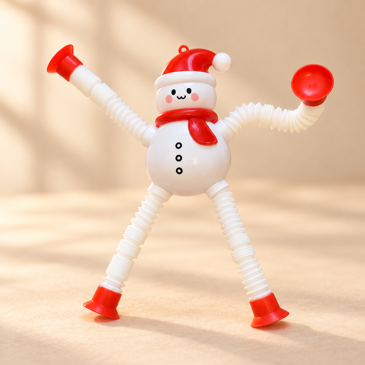 Pop Tubes "Magie de Noël" – Figurines Articulées à Ventouses