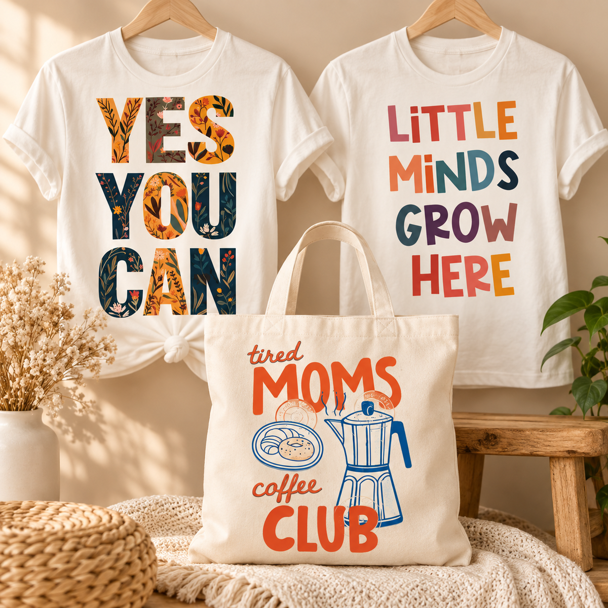 T-Shirt & Tote Bag Personnalisés 100% Coton – Collection Regard Atypique