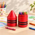 Boîte de Rangement "Crayon de Cire"
