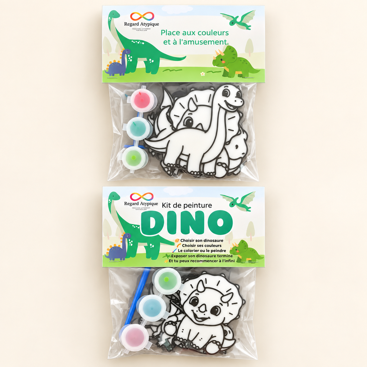 Kit de Peinture Réutilisable à l'Infini – Créativité & Motricité Fine