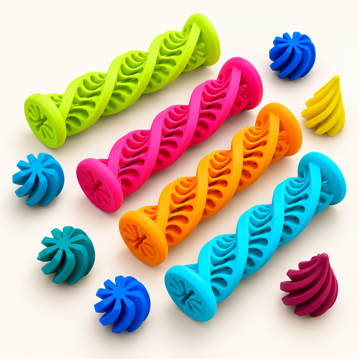 Fidget Spirale Sensoriel – Concentration & Apaisement