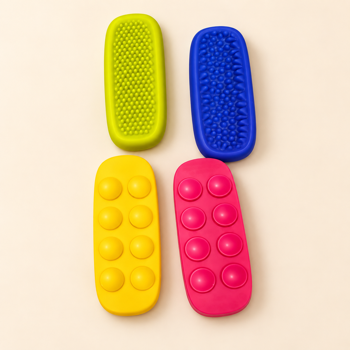 Fidgets Tactiles Discrets – Collection Sensorielle (Rigide ou Souple)