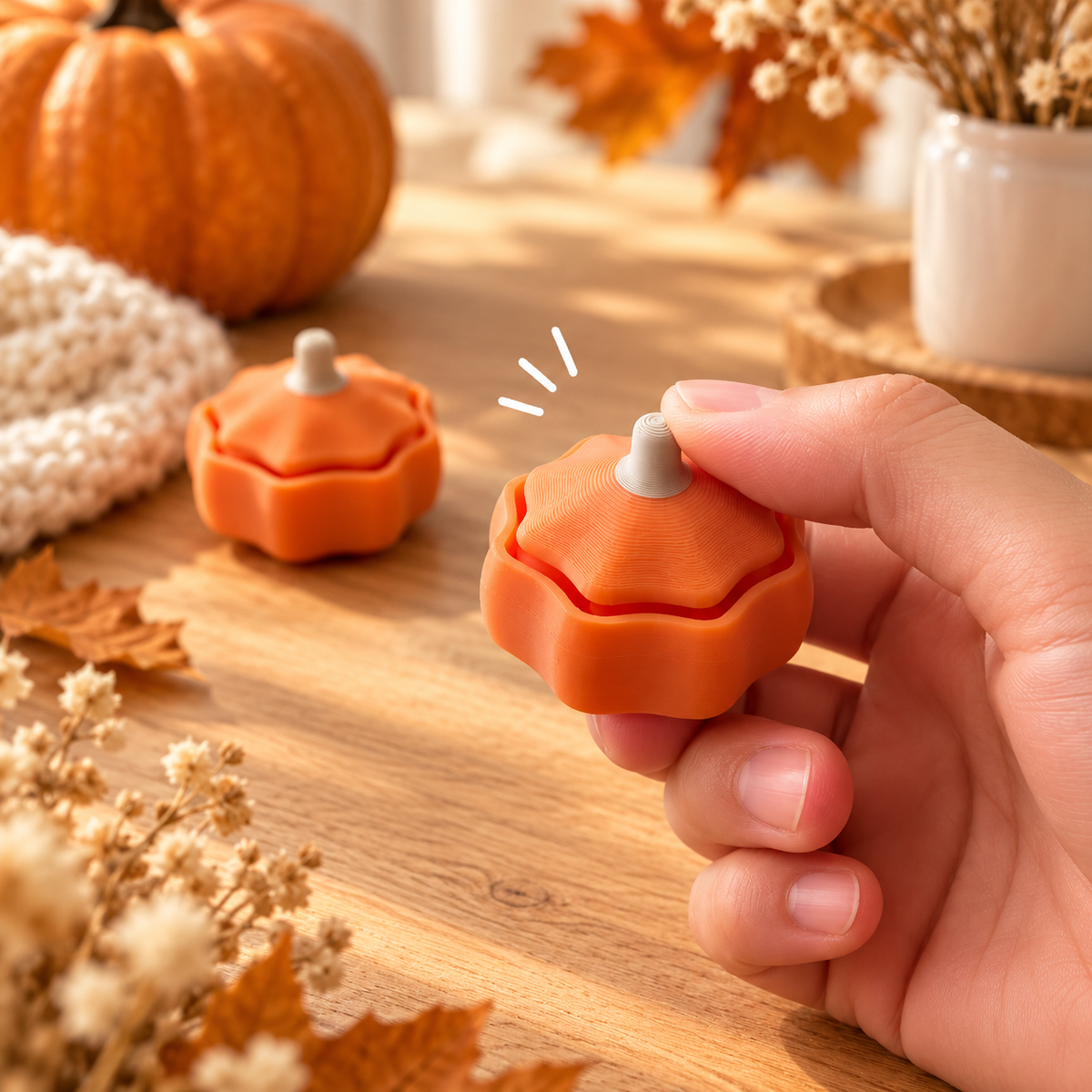 Fidget Clickers Auditifs "Édition Halloween" – Citrouilles & Fantôme