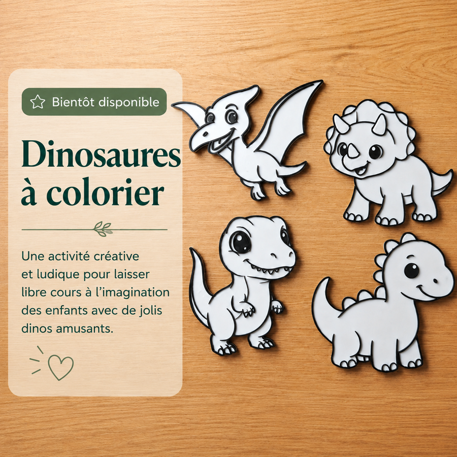Dinosaures à colorier