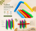 Petit Tubes Sensoriels Extensibles "Pop Tubes" – Sons, Mouvements & Motricité